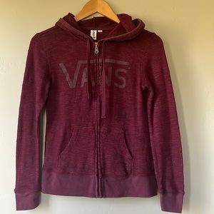 Vans XS Youth Girls Knit Hoodie